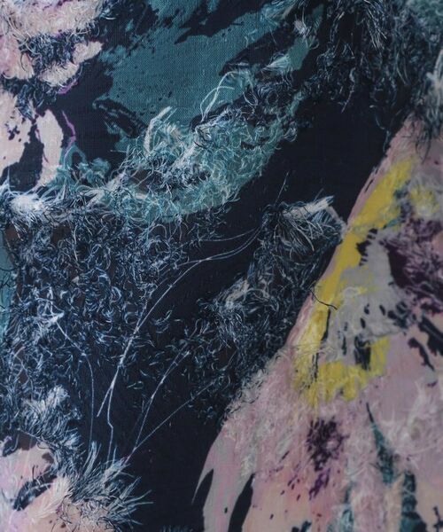 OPAQUE.CLIP / オペーク ドット クリップ パンツ | フリンジジャカードプリントイージーパンツ【洗濯機洗い可】 | 詳細8