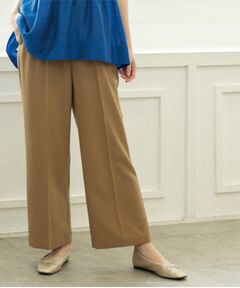 OPAQUE.CLIP / オペーク ドット クリップ パンツ | 《丈が選べる/SS-LLサイズ》美脚ストレッチイージーワイドパンツ/セットアップ対応【防シワ/洗濯機洗い可/抗ピル】