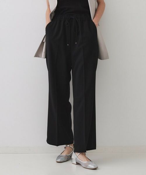 OPAQUE.CLIP / オペーク ドット クリップ パンツ | 《丈が選べる/SS-LLサイズ》美脚ストレッチイージーワイドパンツ/セットアップ対応【防シワ/洗濯機洗い可/抗ピル】 | 詳細27