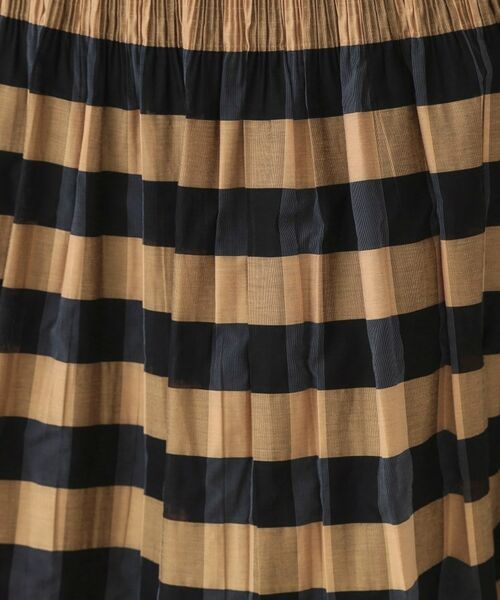 OPAQUE.CLIP / オペーク ドット クリップ ロング・マキシ丈スカート | シャーリングフレアスカート/リバーシブル着用可【洗濯機洗い可】 | 詳細6