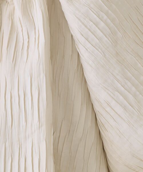 OPAQUE.CLIP / オペーク ドット クリップ シャツ・ブラウス | ふくれジャカードバルーンブラウス【洗濯機洗い可】 | 詳細4