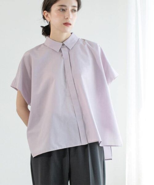 OPAQUE.CLIP / オペーク ドット クリップ シャツ・ブラウス | 《andGIRL掲載》リラクシーシャツ【洗濯機洗い可】 | 詳細10