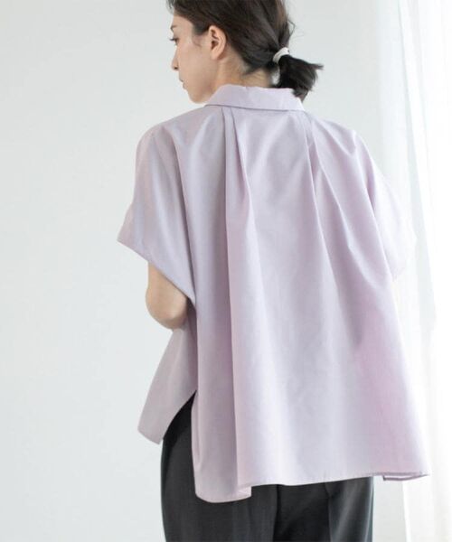 OPAQUE.CLIP / オペーク ドット クリップ シャツ・ブラウス | 《andGIRL掲載》リラクシーシャツ【洗濯機洗い可】 | 詳細13