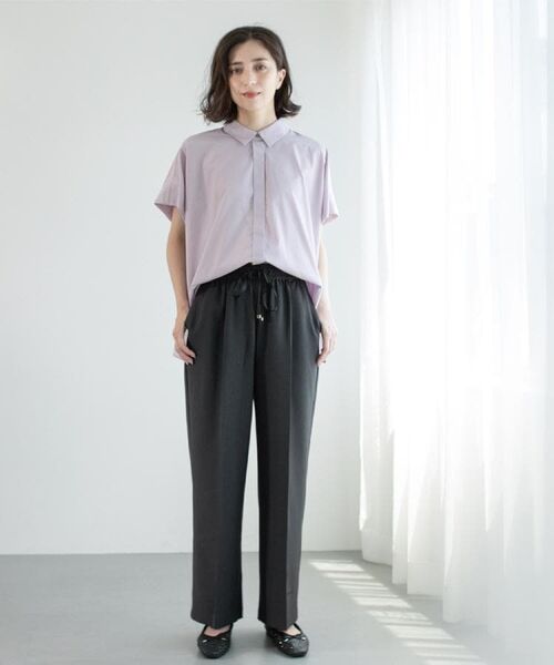 OPAQUE.CLIP / オペーク ドット クリップ シャツ・ブラウス | 《andGIRL掲載》リラクシーシャツ【洗濯機洗い可】 | 詳細16