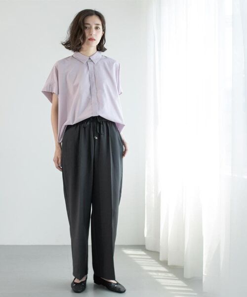 OPAQUE.CLIP / オペーク ドット クリップ シャツ・ブラウス | 《andGIRL掲載》リラクシーシャツ【洗濯機洗い可】 | 詳細17