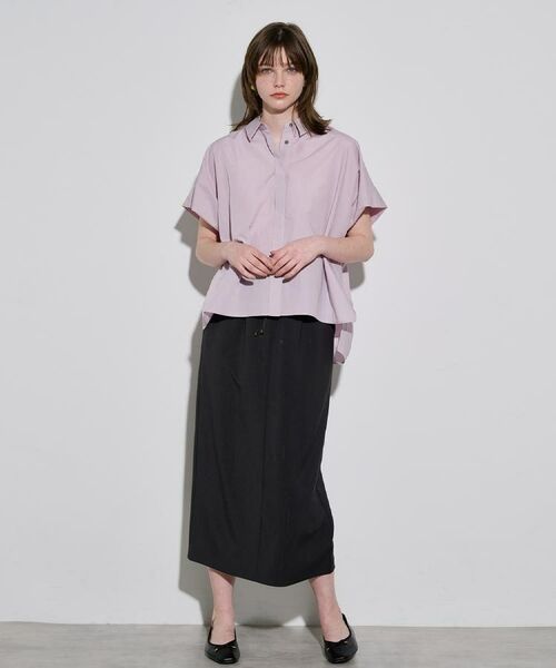 OPAQUE.CLIP / オペーク ドット クリップ シャツ・ブラウス | 《andGIRL掲載》リラクシーシャツ【洗濯機洗い可】 | 詳細20