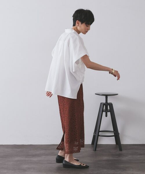 OPAQUE.CLIP / オペーク ドット クリップ シャツ・ブラウス | 《andGIRL掲載》リラクシーシャツ【洗濯機洗い可】 | 詳細23