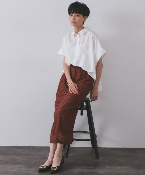 OPAQUE.CLIP / オペーク ドット クリップ シャツ・ブラウス | 《andGIRL掲載》リラクシーシャツ【洗濯機洗い可】 | 詳細24