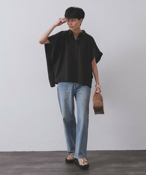 OPAQUE.CLIP / オペーク ドット クリップ シャツ・ブラウス | 《andGIRL掲載》リラクシーシャツ【洗濯機洗い可】 | 詳細28