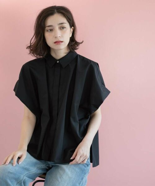 OPAQUE.CLIP / オペーク ドット クリップ シャツ・ブラウス | 《andGIRL掲載》リラクシーシャツ【洗濯機洗い可】 | 詳細6