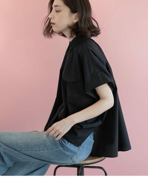 OPAQUE.CLIP / オペーク ドット クリップ シャツ・ブラウス | 《andGIRL掲載》リラクシーシャツ【洗濯機洗い可】 | 詳細8
