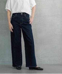 OPAQUE.CLIP / オペーク ドット クリップ デニムパンツ | 《SS-LLサイズ》ストレッチバギーデニム【洗濯機洗い可】