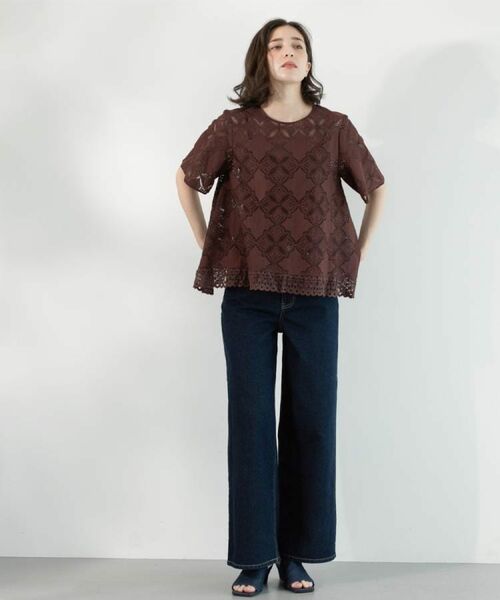 OPAQUE.CLIP / オペーク ドット クリップ デニムパンツ | 《SS-LLサイズ》ストレッチバギーデニム【洗濯機洗い可】 | 詳細12