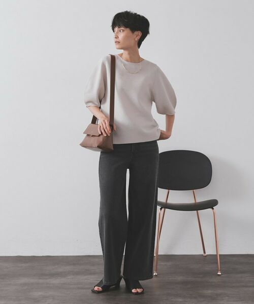 OPAQUE.CLIP / オペーク ドット クリップ デニムパンツ | 《SS-LLサイズ》ストレッチバギーデニム【洗濯機洗い可】 | 詳細15