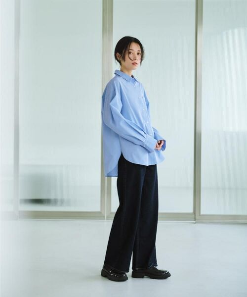 OPAQUE.CLIP / オペーク ドット クリップ デニムパンツ | 《SS-LLサイズ》ストレッチバギーデニム【洗濯機洗い可】 | 詳細18