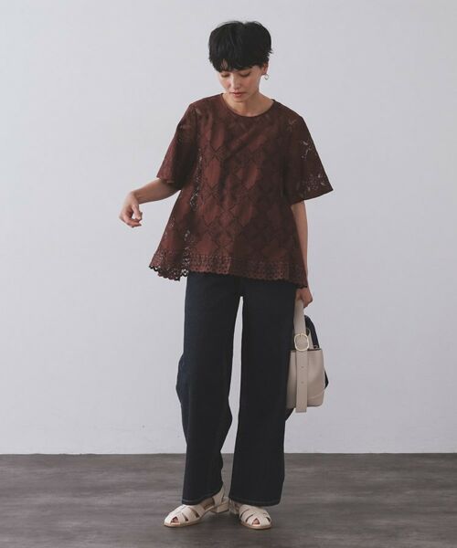 OPAQUE.CLIP / オペーク ドット クリップ デニムパンツ | 《SS-LLサイズ》ストレッチバギーデニム【洗濯機洗い可】 | 詳細21