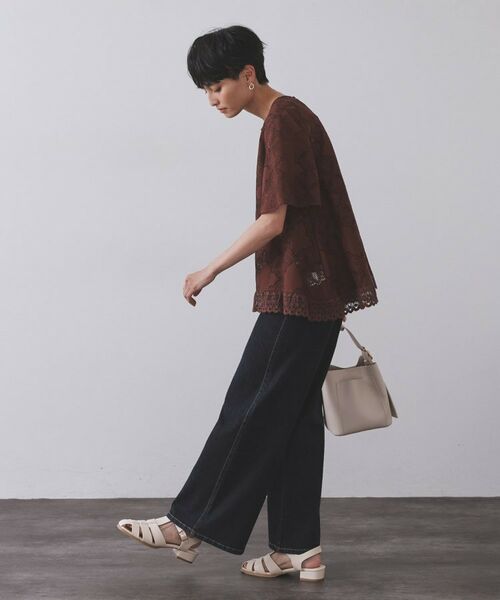 OPAQUE.CLIP / オペーク ドット クリップ デニムパンツ | 《SS-LLサイズ》ストレッチバギーデニム【洗濯機洗い可】 | 詳細22