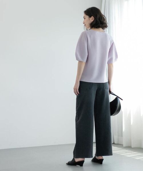 OPAQUE.CLIP / オペーク ドット クリップ デニムパンツ | 《SS-LLサイズ》ストレッチバギーデニム【洗濯機洗い可】 | 詳細5