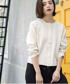 OPAQUE.CLIP / オペーク ドット クリップ カーディガン・ボレロ | スナップボタンニットカーディガン【UVケア/洗濯機OK】《6col/S～LL》