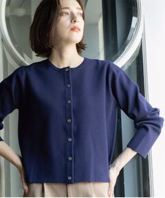 OPAQUE.CLIP / オペーク ドット クリップ カーディガン・ボレロ | スナップボタンニットカーディガン【UVケア/洗濯機OK】《6col/S～LL》