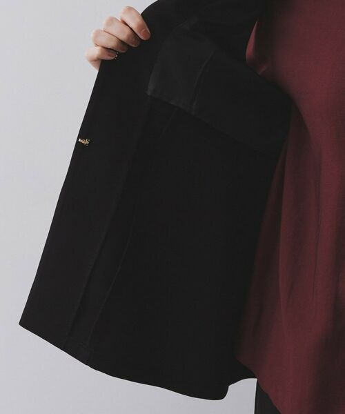 OPAQUE.CLIP / オペーク ドット クリップ ベスト | フリルペプラムジレ/セットアップ対応可【洗濯機洗い可】 | 詳細23