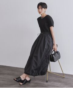 OPAQUE.CLIP / オペーク ドット クリップ ロング・マキシ丈ワンピース | 2WAYスピンドル使いドッキングワンピース【洗濯機洗い可】