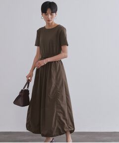 OPAQUE.CLIP / オペーク ドット クリップ ロング・マキシ丈ワンピース | 2WAYスピンドル使いドッキングワンピース【洗濯機洗い可】