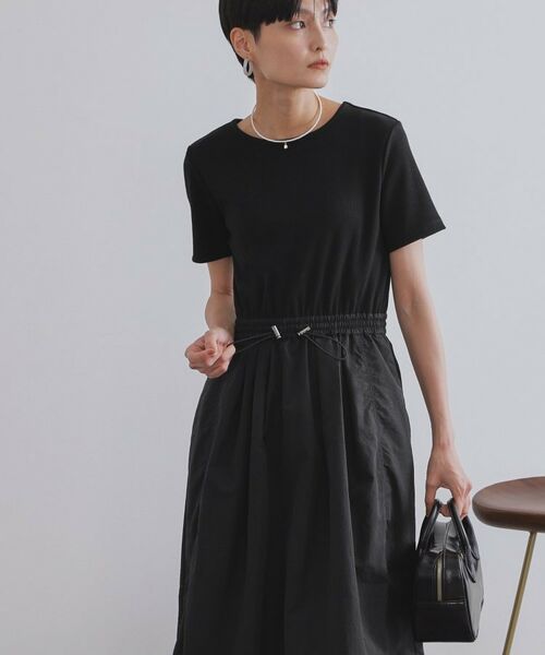 OPAQUE.CLIP / オペーク ドット クリップ ロング・マキシ丈ワンピース | 2WAYスピンドル使いドッキングワンピース【洗濯機洗い可】 | 詳細1