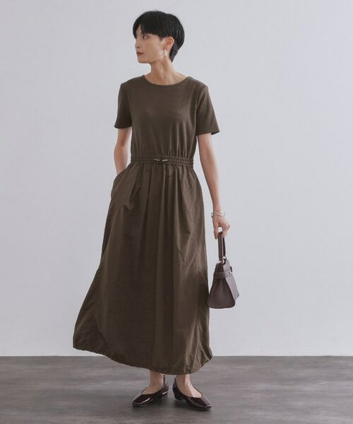 OPAQUE.CLIP / オペーク ドット クリップ ロング・マキシ丈ワンピース | 2WAYスピンドル使いドッキングワンピース【洗濯機洗い可】 | 詳細11