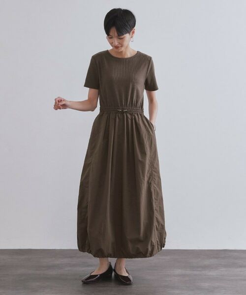 OPAQUE.CLIP / オペーク ドット クリップ ロング・マキシ丈ワンピース | 2WAYスピンドル使いドッキングワンピース【洗濯機洗い可】 | 詳細13