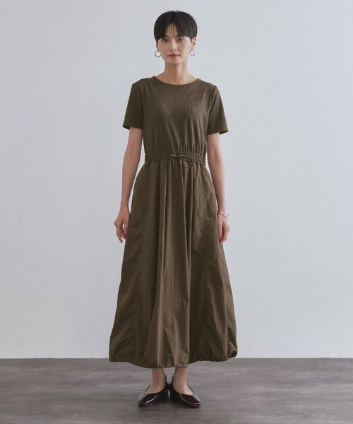 OPAQUE.CLIP / オペーク ドット クリップ ロング・マキシ丈ワンピース | 2WAYスピンドル使いドッキングワンピース【洗濯機洗い可】 | 詳細23