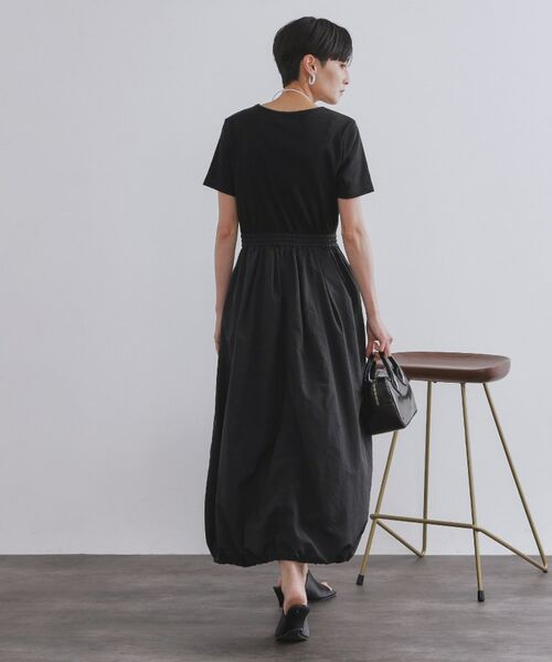 OPAQUE.CLIP / オペーク ドット クリップ ロング・マキシ丈ワンピース | 2WAYスピンドル使いドッキングワンピース【洗濯機洗い可】 | 詳細4