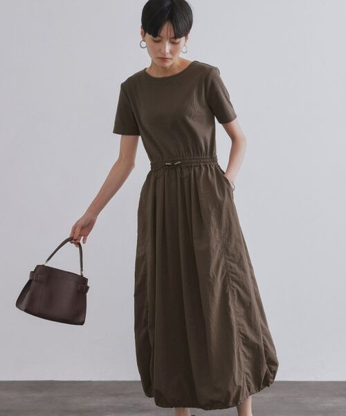 OPAQUE.CLIP / オペーク ドット クリップ ロング・マキシ丈ワンピース | 2WAYスピンドル使いドッキングワンピース【洗濯機洗い可】 | 詳細7