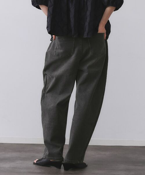 OPAQUE.CLIP / オペーク ドット クリップ デニムパンツ | ストレッチバレルレッグデニム【洗濯機洗い可】 | 詳細14