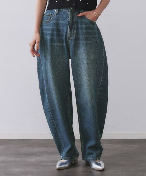 OPAQUE.CLIP / オペーク ドット クリップ デニムパンツ | ストレッチバレルレッグデニム【洗濯機洗い可】 | 詳細22