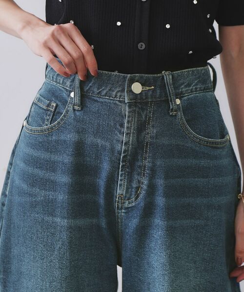 OPAQUE.CLIP / オペーク ドット クリップ デニムパンツ | ストレッチバレルレッグデニム【洗濯機洗い可】 | 詳細26