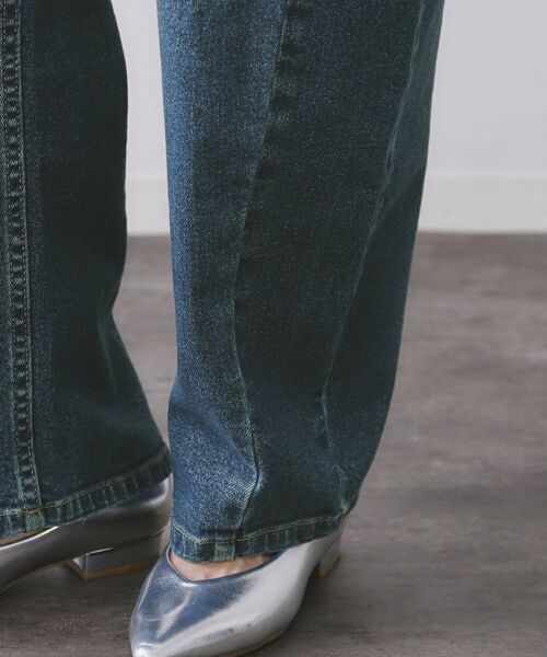 OPAQUE.CLIP / オペーク ドット クリップ デニムパンツ | ストレッチバレルレッグデニム【洗濯機洗い可】 | 詳細30