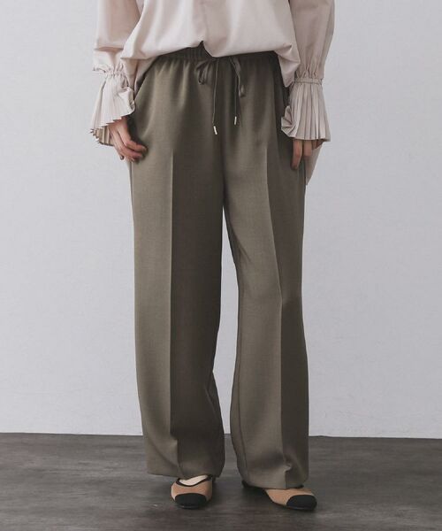 OPAQUE.CLIP / オペーク ドット クリップ パンツ | 《SS-LLサイズ》ストレッチ美脚イージーワイドパンツ【防シワ/洗濯機洗い可】 | 詳細28