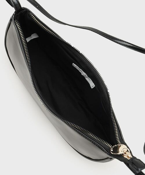 OPAQUE.CLIP / オペーク ドット クリップ ショルダーバッグ | 【軽量】オイル調合皮ムーンショルダーバッグ | 詳細10