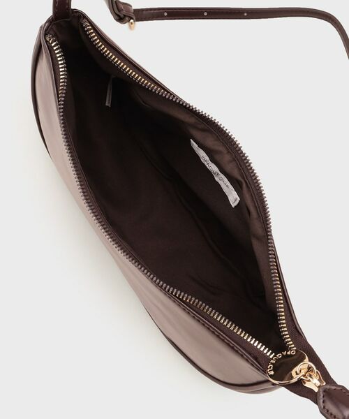 OPAQUE.CLIP / オペーク ドット クリップ ショルダーバッグ | 【軽量】オイル調合皮ムーンショルダーバッグ | 詳細11