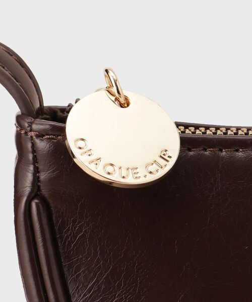 OPAQUE.CLIP / オペーク ドット クリップ ショルダーバッグ | 【軽量】オイル調合皮ムーンショルダーバッグ | 詳細15