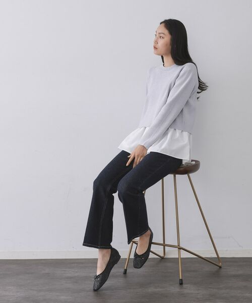 OPAQUE.CLIP / オペーク ドット クリップ フラットシューズ | 《美人百花掲載》名品フラットバレエシューズ | 詳細4