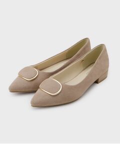 OPAQUE.CLIP / オペーク ドット クリップ パンプス | 【抗菌防臭加工／通勤対応可能】デザインバックルポインテッドパンプス