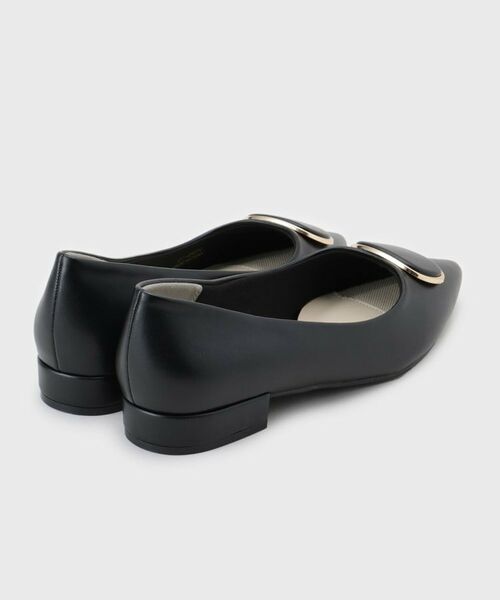 OPAQUE.CLIP / オペーク ドット クリップ パンプス | 【抗菌防臭加工／通勤対応可能】デザインバックルポインテッドパンプス | 詳細3