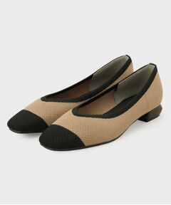 OPAQUE.CLIP / オペーク ドット クリップ パンプス | 【抗菌防臭加工】ニットフラットパンプス