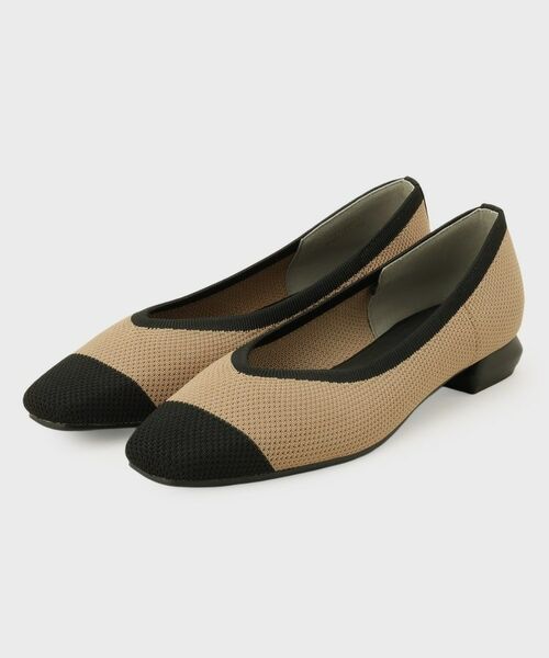 OPAQUE.CLIP / オペーク ドット クリップ パンプス | 【抗菌防臭加工】ニットフラットパンプス | 詳細1