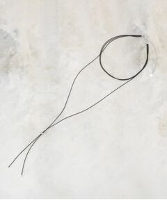 OPAQUE.CLIP / オペーク ドット クリップ ネックレス・ペンダント・チョーカー | 2連細コードチョーカー