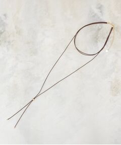 OPAQUE.CLIP / オペーク ドット クリップ ネックレス・ペンダント・チョーカー | 2連細コードチョーカー