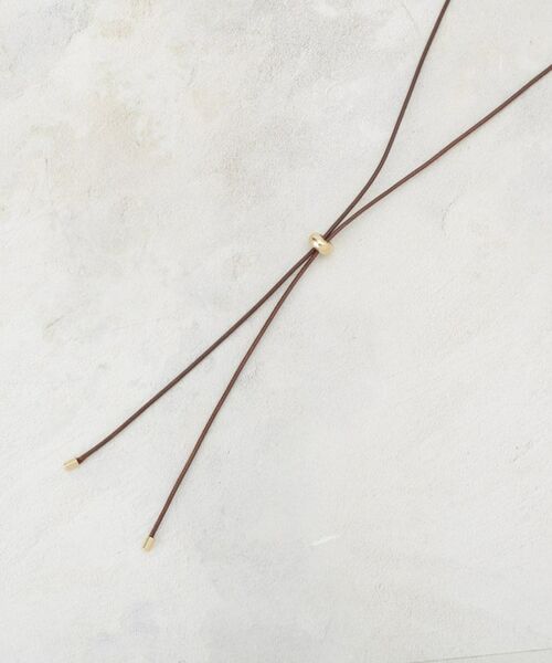 OPAQUE.CLIP / オペーク ドット クリップ ネックレス・ペンダント・チョーカー | 2連細コードチョーカー | 詳細2