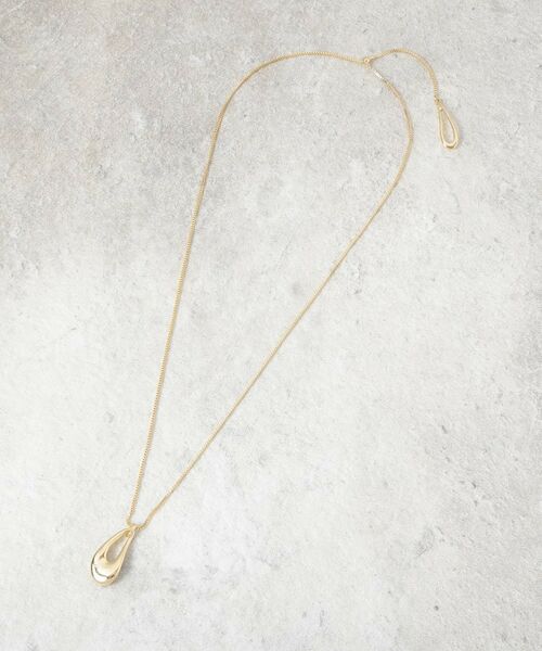 OPAQUE.CLIP / オペーク ドット クリップ ネックレス・ペンダント・チョーカー | 【2WAY】しずくメタルネックレス | 詳細2